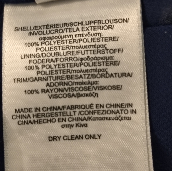 Brooks Brother Woman's Sleeveless Floral Print Blue White Dress Plus Size 16 - Picture 10 of 11